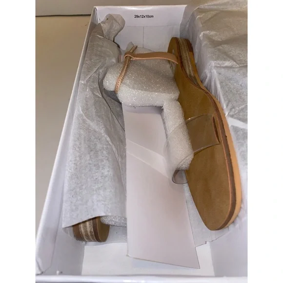 NWB DV BY DOLCE VITA LUTHER NUDE SANDAL - Picture 2 of 3